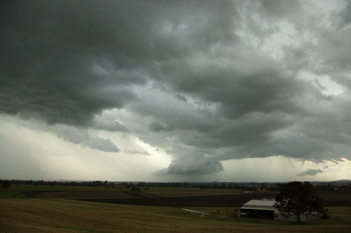 cumulonimbus thunderstorm_base : N of Casino, NSW   15 November 2008