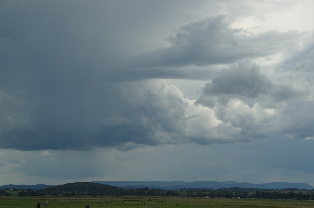 cumulonimbus thunderstorm_base : Cedar Point, NSW   16 November 2008