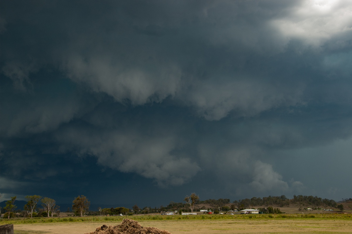 cumulonimbus thunderstorm_base : Beaudesert, QLD   16 November 2008