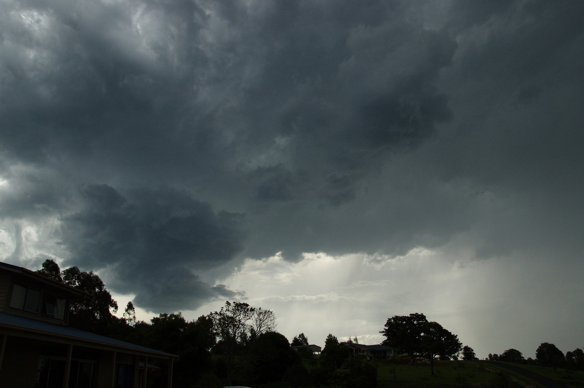 cumulonimbus thunderstorm_base : McLeans Ridges, NSW   3 December 2008