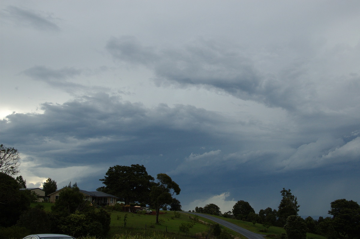 cumulonimbus thunderstorm_base : McLeans Ridges, NSW   3 December 2008