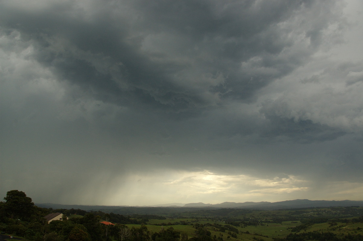 cumulonimbus thunderstorm_base : McLeans Ridges, NSW   3 December 2008