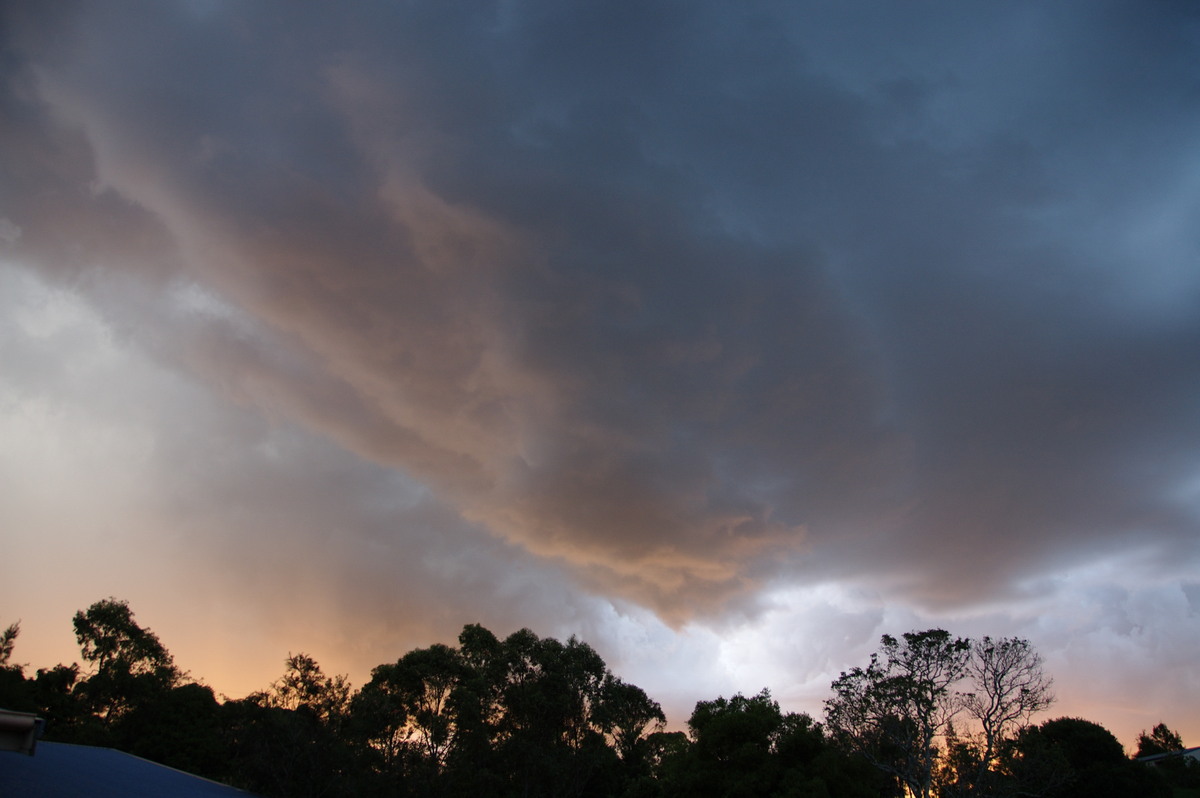 cumulonimbus thunderstorm_base : McLeans Ridges, NSW   6 December 2008