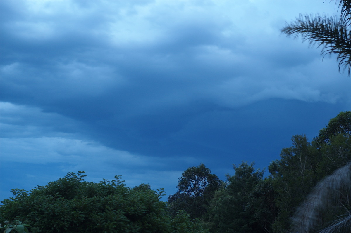 cumulonimbus thunderstorm_base : McLeans Ridges, NSW   6 December 2008