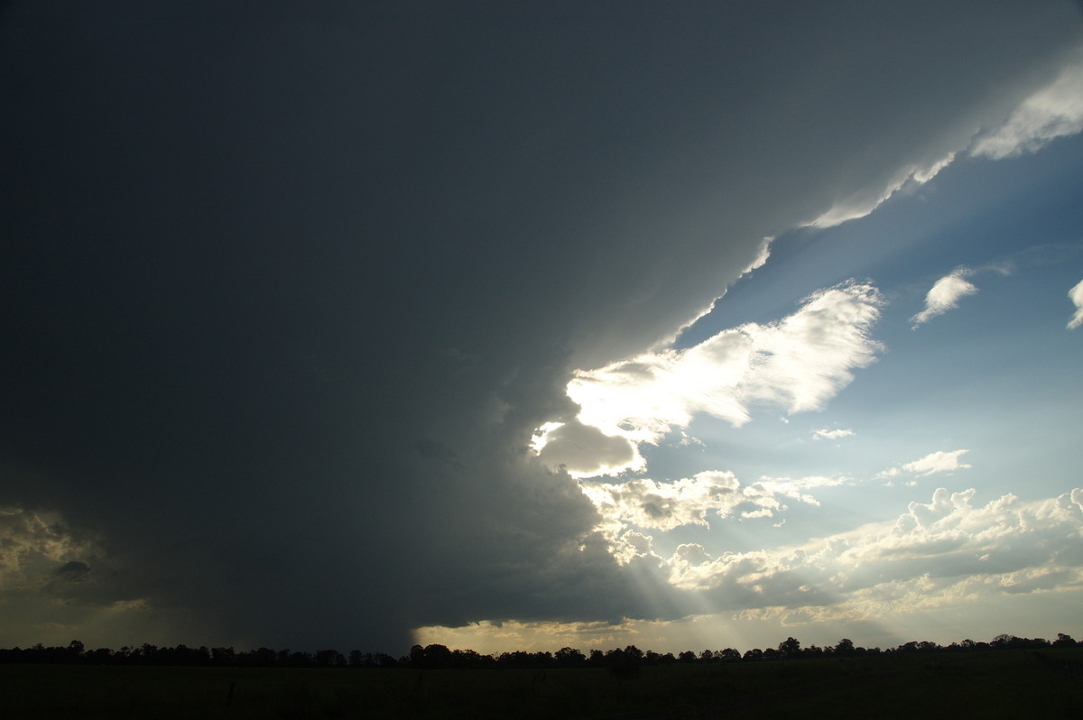 thunderstorm cumulonimbus_incus : Ruthven, NSW   10 December 2008