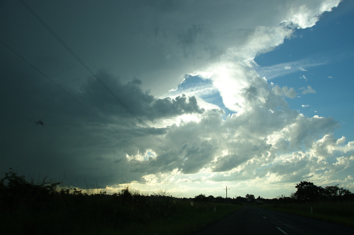 cumulonimbus thunderstorm_base : Ruthven, NSW   10 December 2008