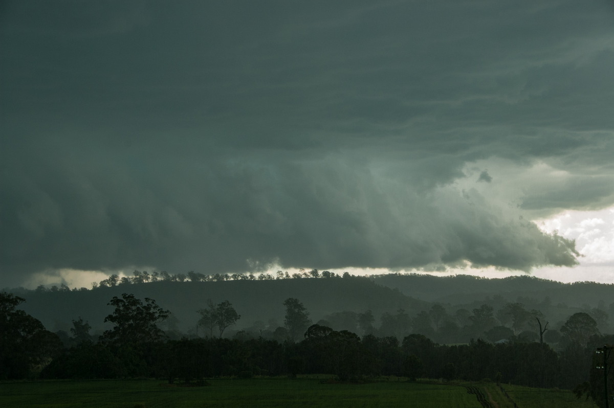 cumulonimbus thunderstorm_base : Kyogle, NSW   24 December 2008