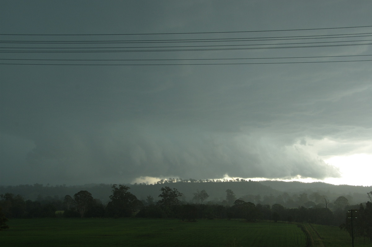 cumulonimbus thunderstorm_base : Kyogle, NSW   24 December 2008