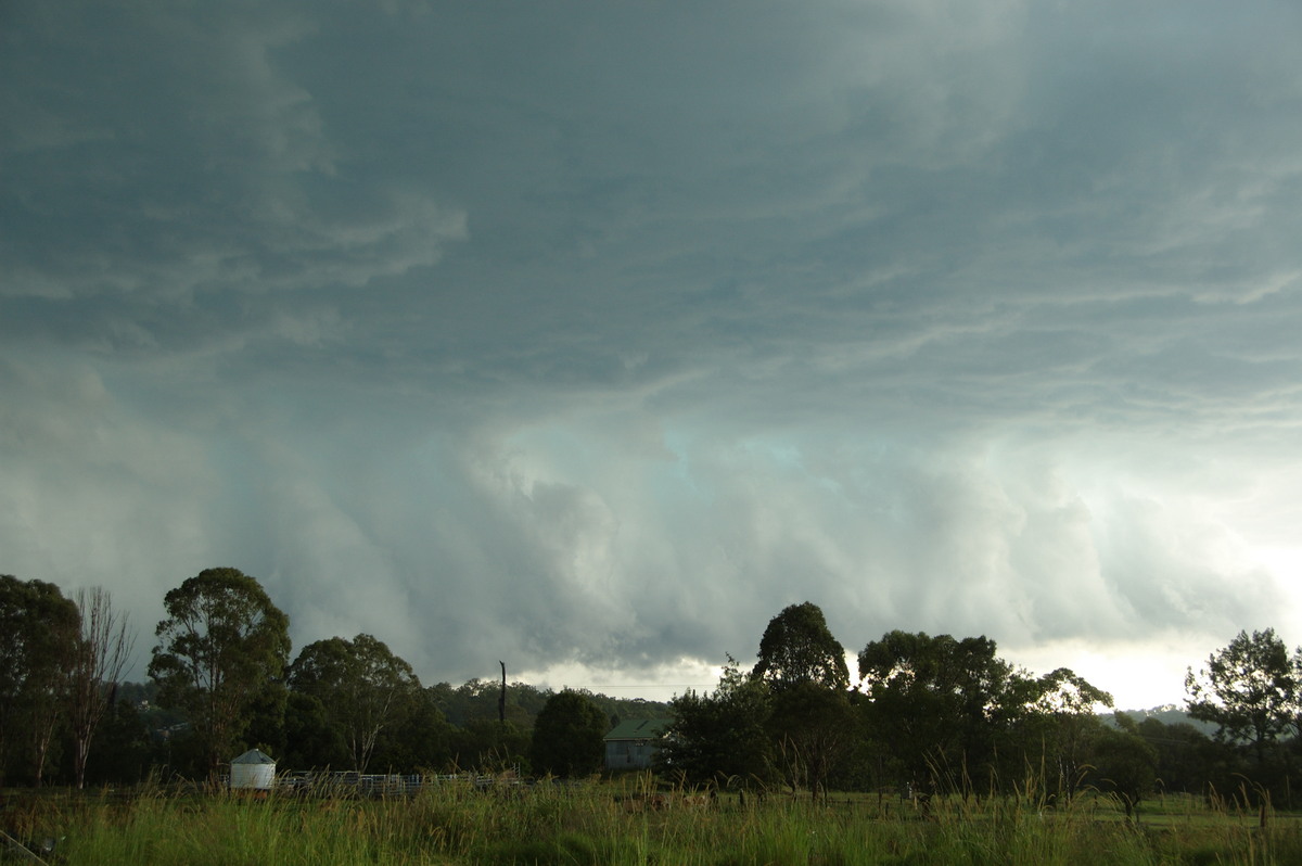 cumulonimbus thunderstorm_base : Kyogle, NSW   24 December 2008