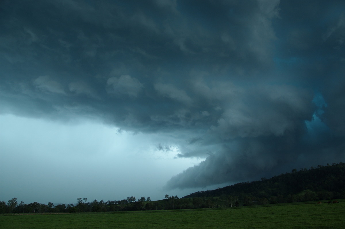 cumulonimbus thunderstorm_base : Kyogle, NSW   24 December 2008