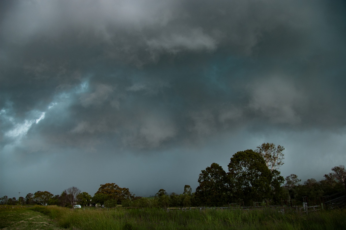 cumulonimbus thunderstorm_base : Kyogle, NSW   24 December 2008