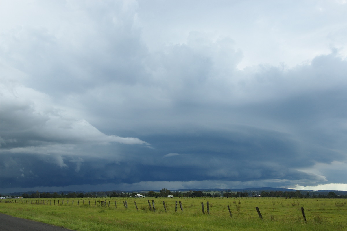 shelfcloud shelf_cloud : N of Casino, NSW   24 December 2008