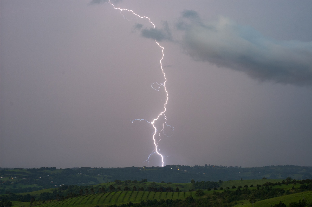 lightning lightning_bolts : McLeans Ridges, NSW   29 December 2008