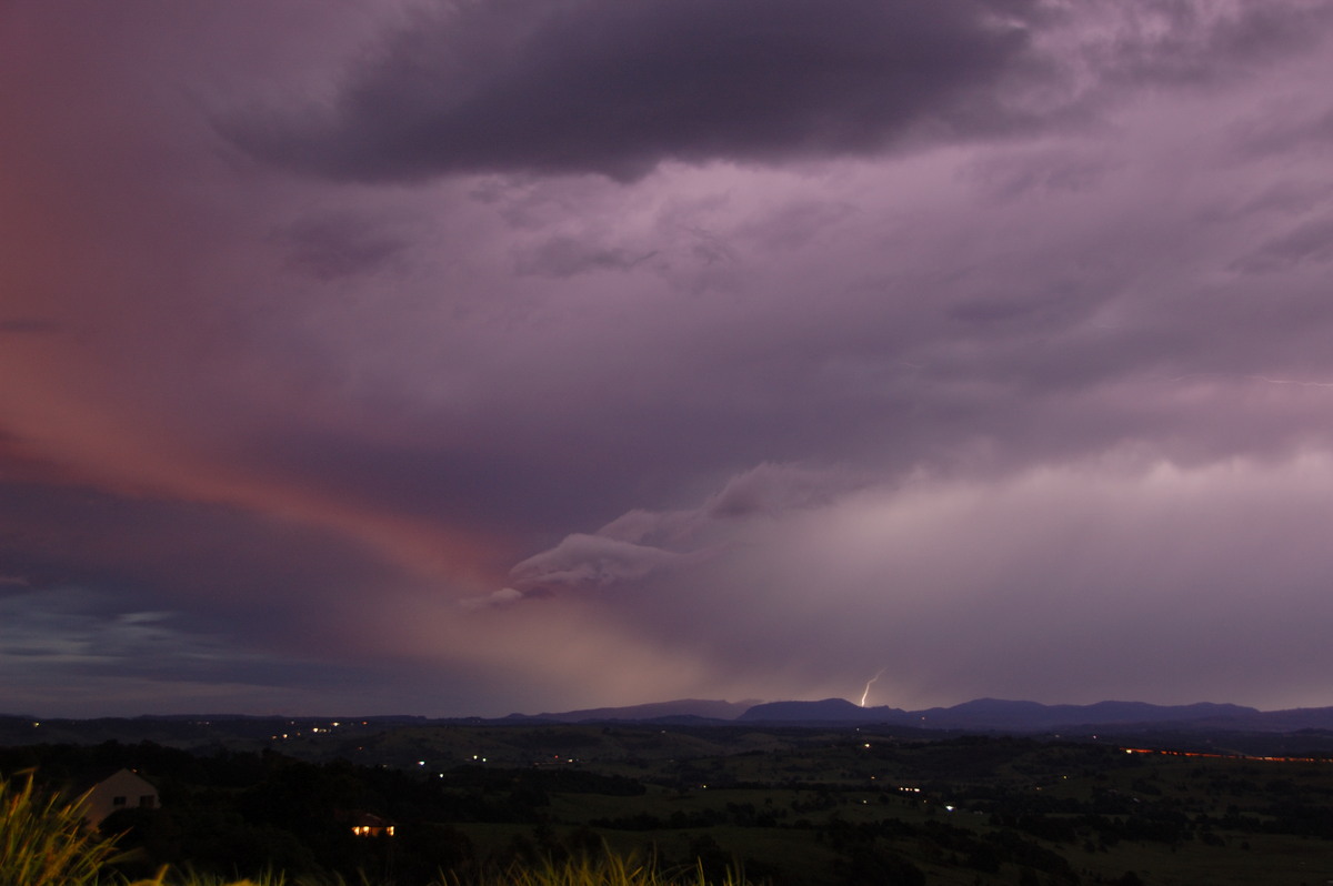 lightning lightning_bolts : McLeans Ridges, NSW   29 December 2008