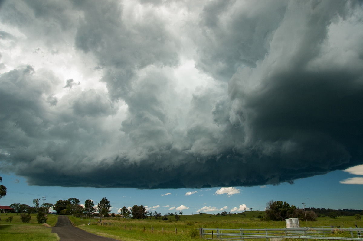 cumulonimbus thunderstorm_base : McKees Hill, NSW   30 December 2008