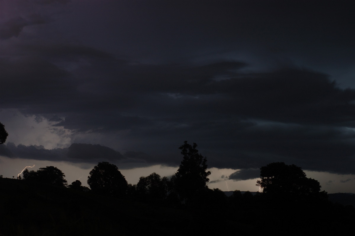 lightning lightning_bolts : McLeans Ridges, NSW   1 January 2009