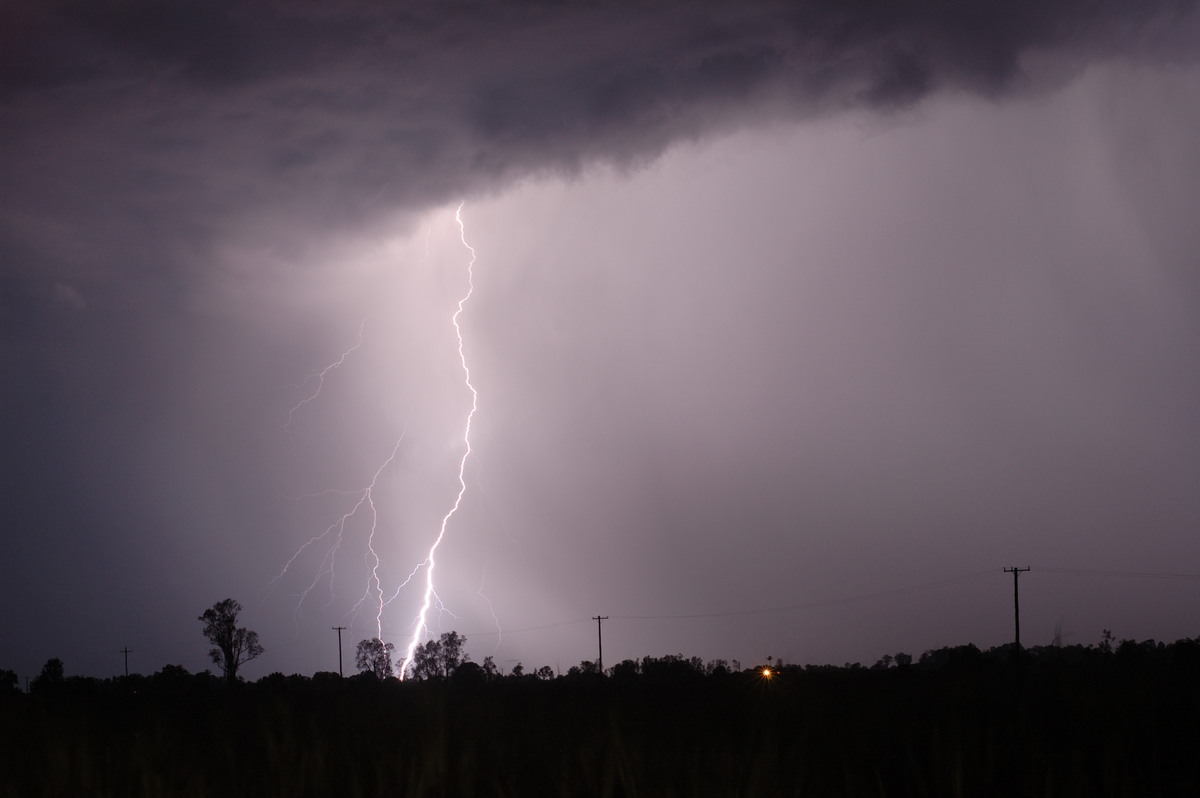 lightning lightning_bolts : Lawrence, NSW   16 January 2009