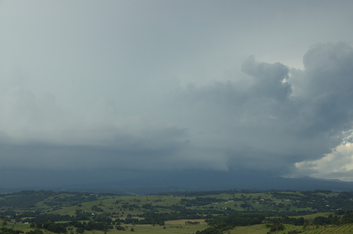 cumulonimbus thunderstorm_base : McLeans Ridges, NSW   19 February 2009