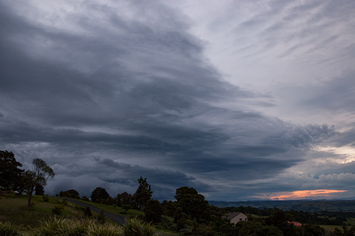 cumulonimbus thunderstorm_base : McLeans Ridges, NSW   20 February 2009