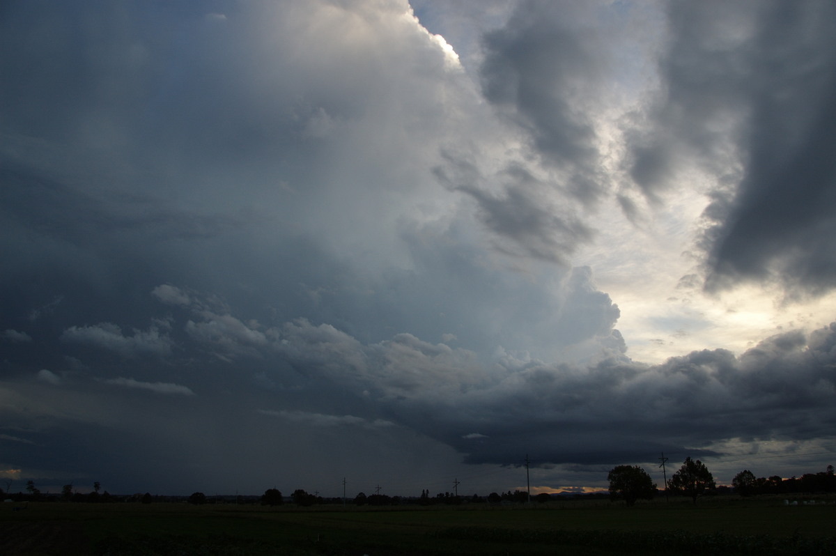 cumulonimbus thunderstorm_base : Junction Hill, NSW   15 March 2009