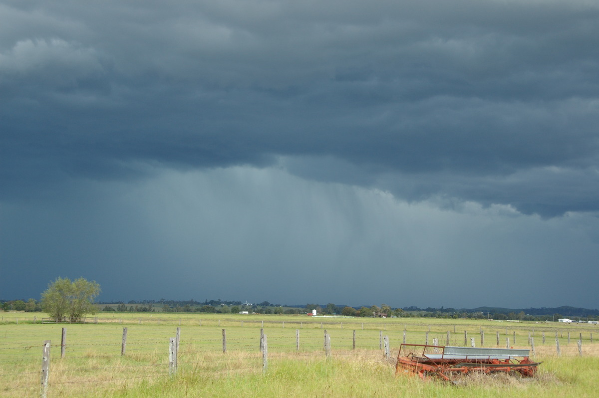 raincascade precipitation_cascade : N of Casino, NSW   16 March 2009