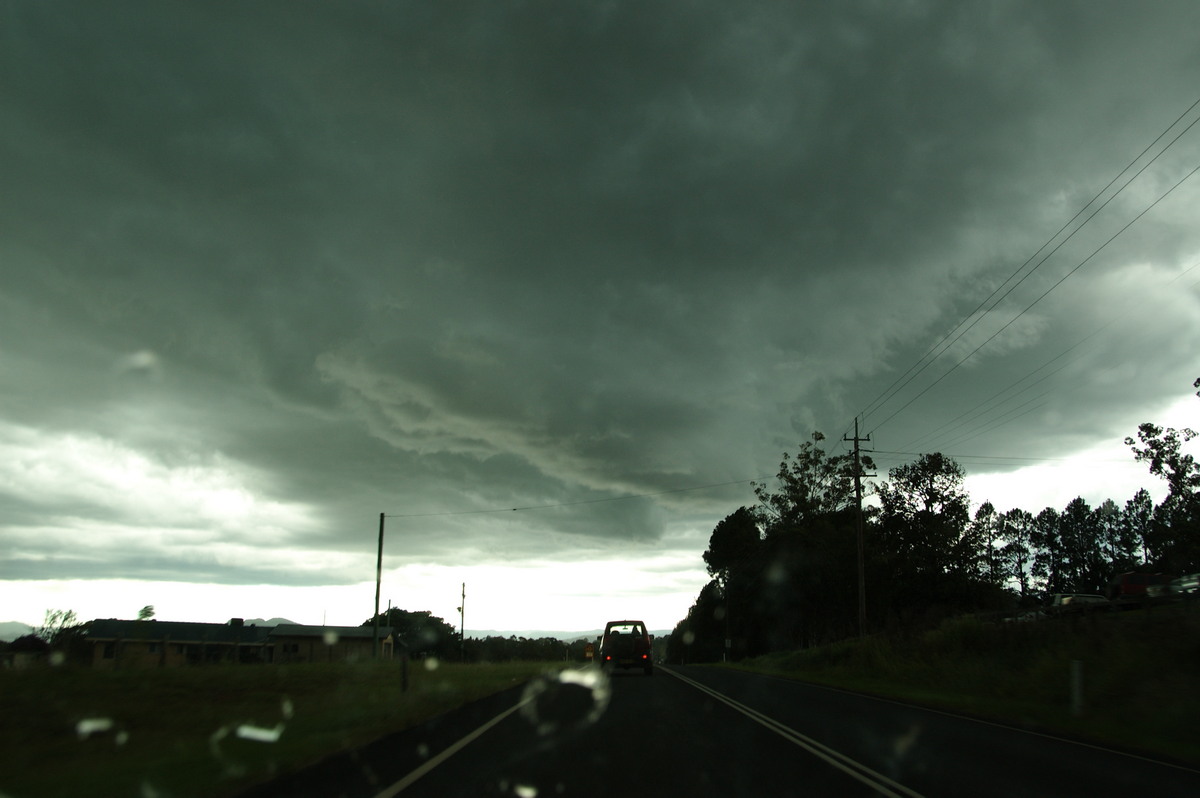 cumulonimbus thunderstorm_base : Cedar Point, NSW   16 March 2009