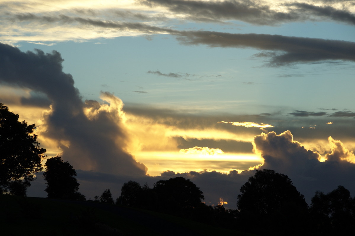 cumulus congestus : McLeans Ridges, NSW   14 April 2009