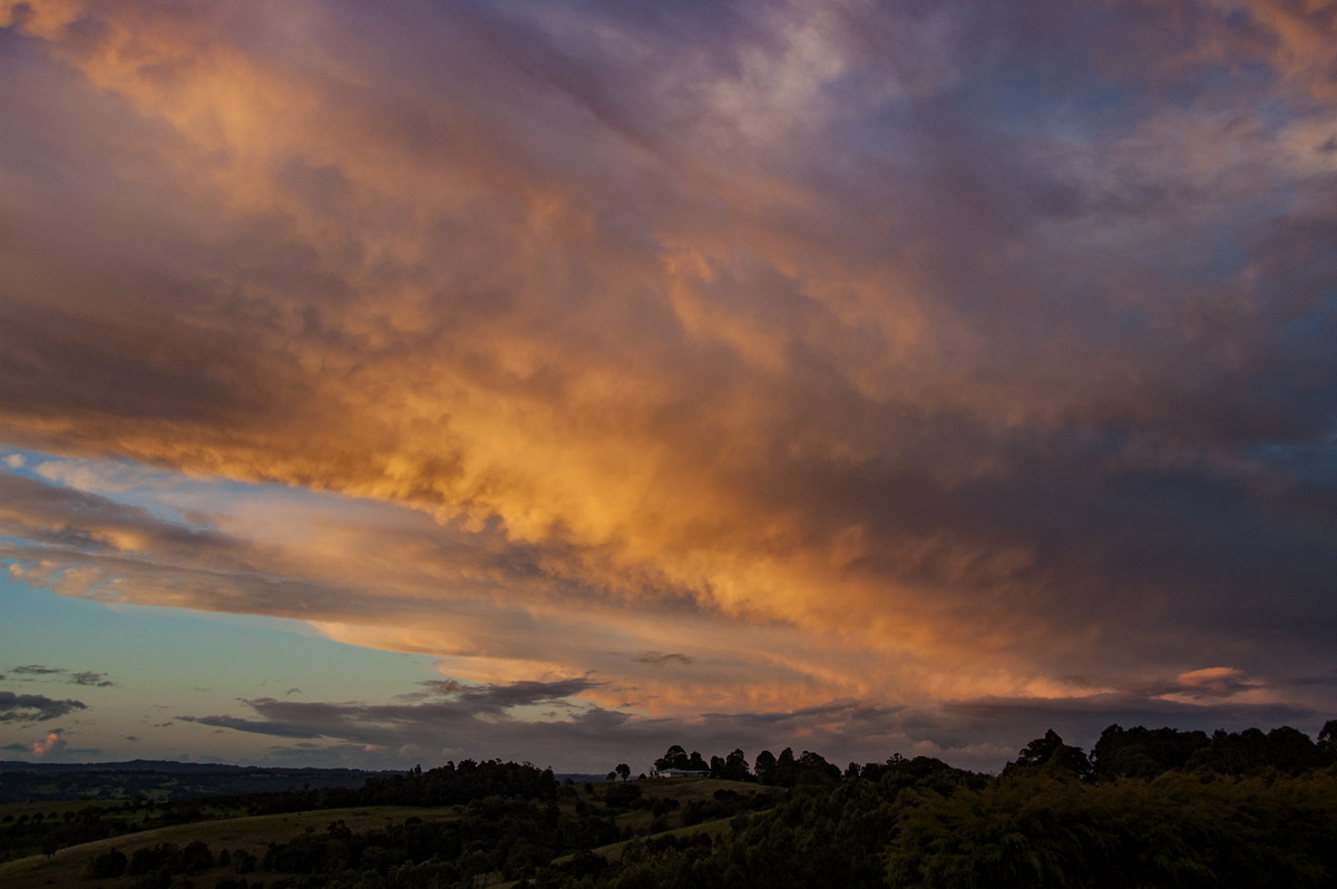 altostratus altostratus_cloud : McLeans Ridges, NSW   20 April 2009