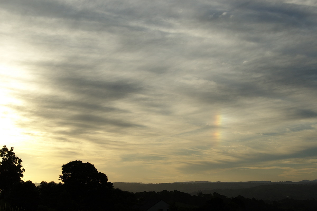 cirrostratus cirrostratus_cloud : McLeans Ridges, NSW   24 April 2009