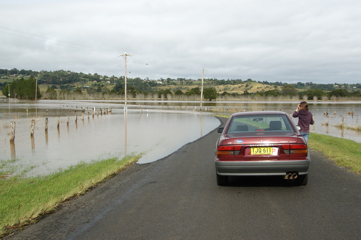 flashflooding flood_pictures : McLeans Ridges, NSW   22 May 2009