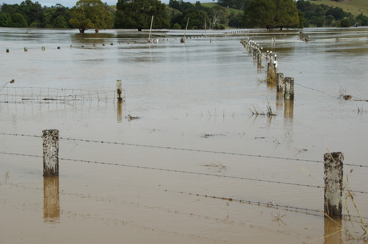 flashflooding flood_pictures : McLeans Ridges, NSW   22 May 2009