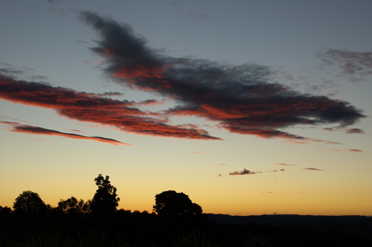 sunset sunset_pictures : McLeans Ridges, NSW   5 June 2009