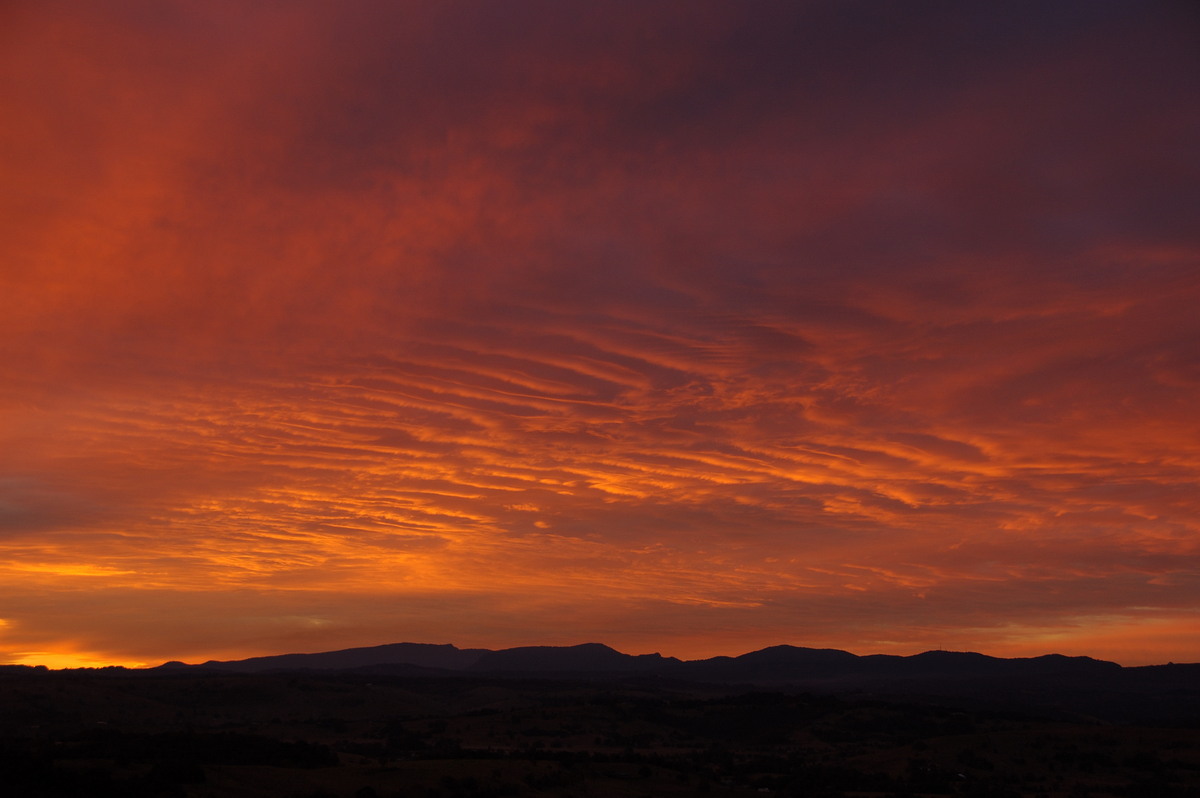 sunset sunset_pictures : McLeans Ridges, NSW   5 July 2009