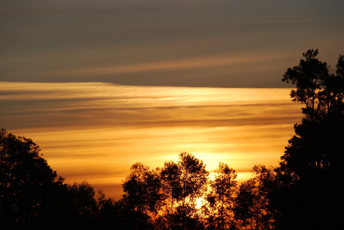 sunset sunset_pictures : McLeans Ridges, NSW   9 August 2009