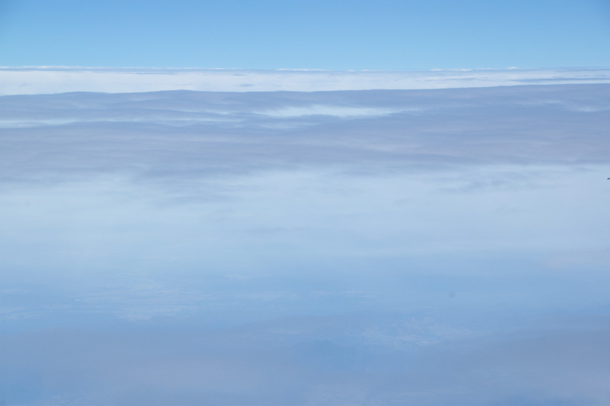 cloudsflying clouds_taken_from_plane : NSW   20 August 2009