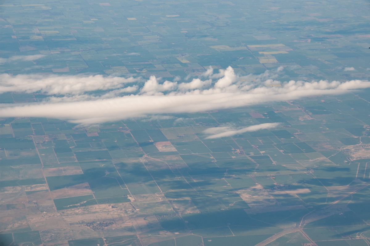 cloudsflying clouds_taken_from_plane : VIC   20 August 2009