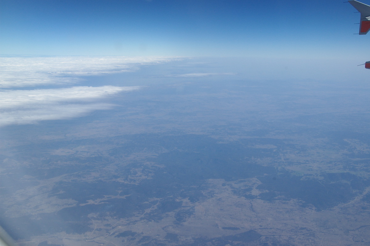 cloudsflying clouds_taken_from_plane : NSW   24 August 2009