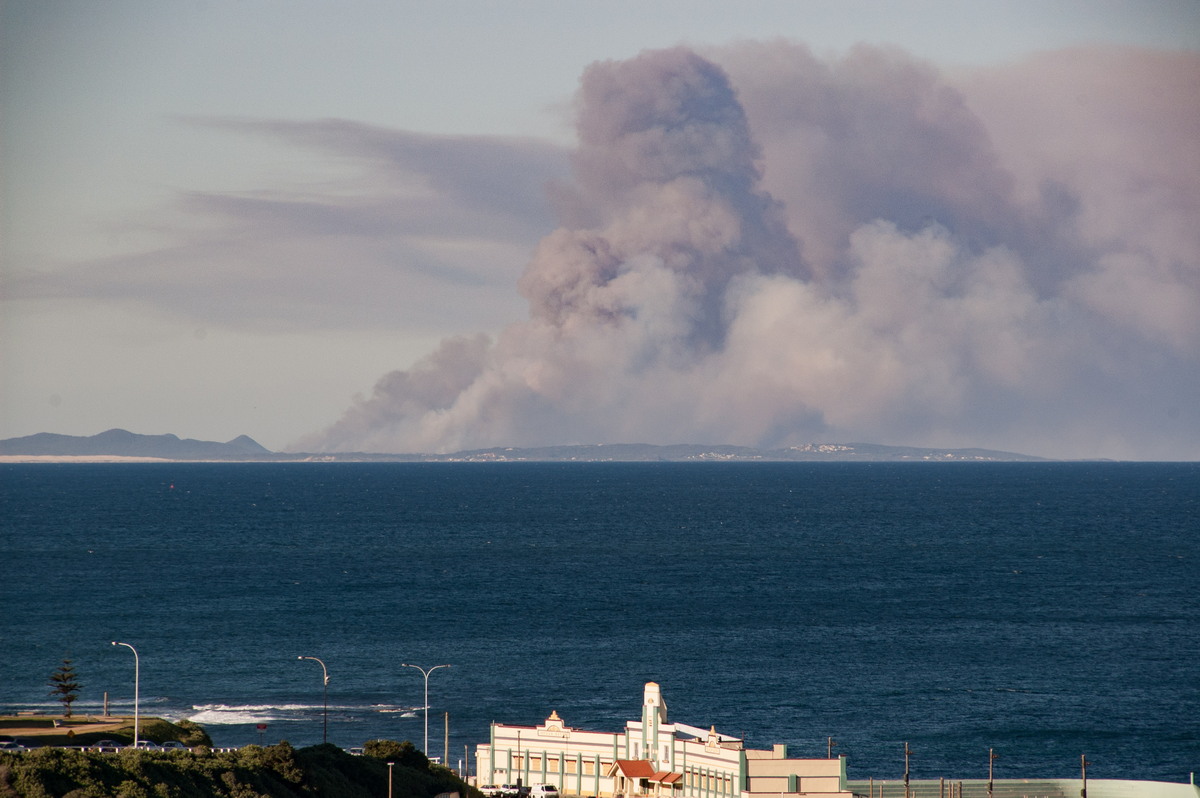 bushfire wild_fire : Newcastle, NSW   30 August 2009