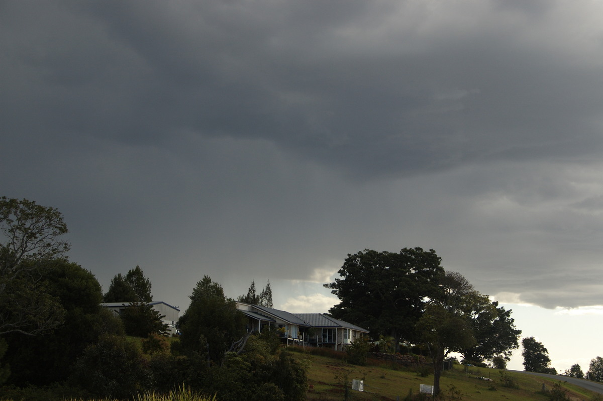 cumulonimbus thunderstorm_base : McLeans Ridges, NSW   8 September 2009