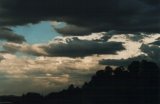 Cloud obscuring view to the main supercell 6:45pm Singleton